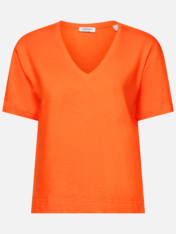 Bild 1 von Damen Shirt mit V-Ausschnitt
                 
                                                        Orange