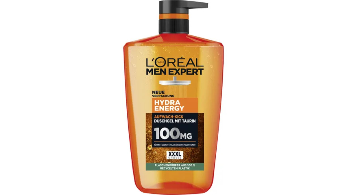 Bild 1 von L'Oréal Men Expert Duschgel Hydra Energy XXXL