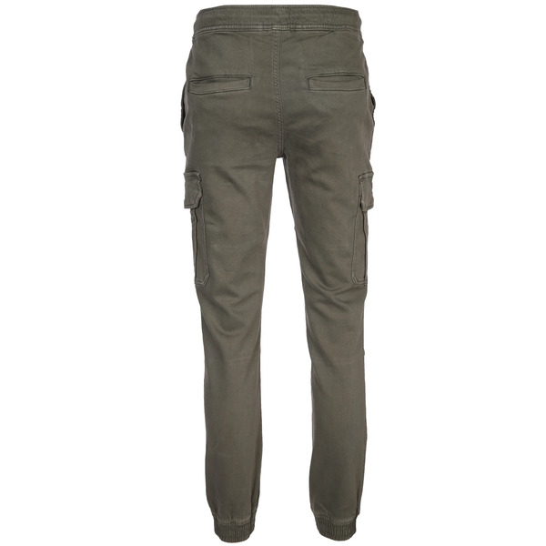 Herren Cargohose mit Gummizugbund Oliv von AWG Mode ansehen!