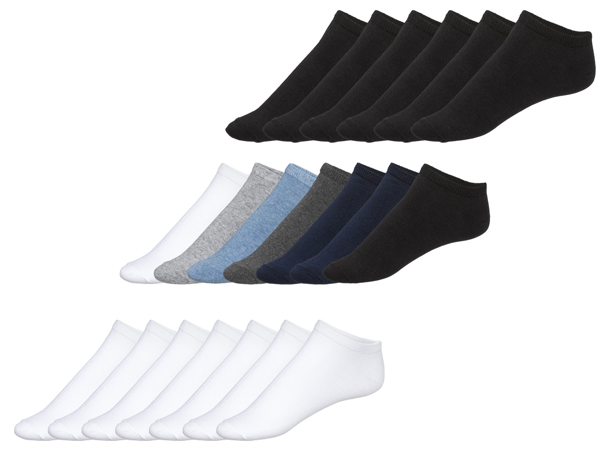 Bild 1 von LIVERGY® Herren Sneakersocken, 7 Paar, hoher Baumwollanteil