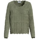 Bild 1 von Damen Strickpullover aus Lochstrick OLIV