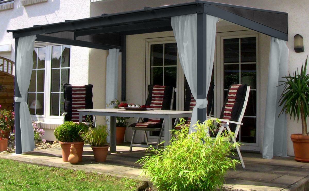 Bild 4 von HC Garten & Freizeit - Terrassenüberdachung 400 x 300 cm Anthrazit