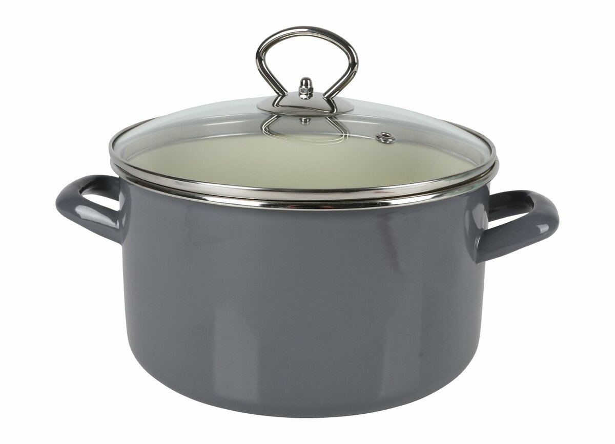 Bild 1 von Emaille-Fleischtopf ø ca. 20 cm