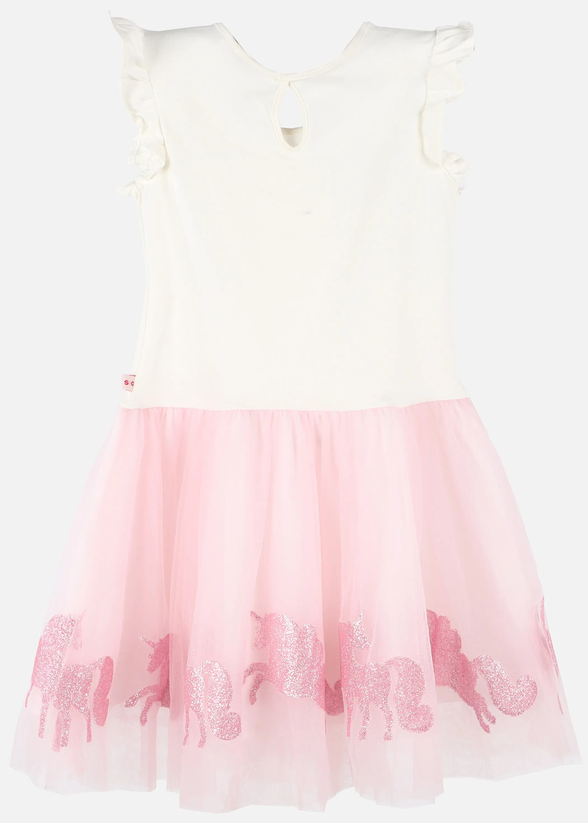 Bild 2 von Mädchen Tüllkleid mit Einhornmotiv
                 
                                                        Weiß
