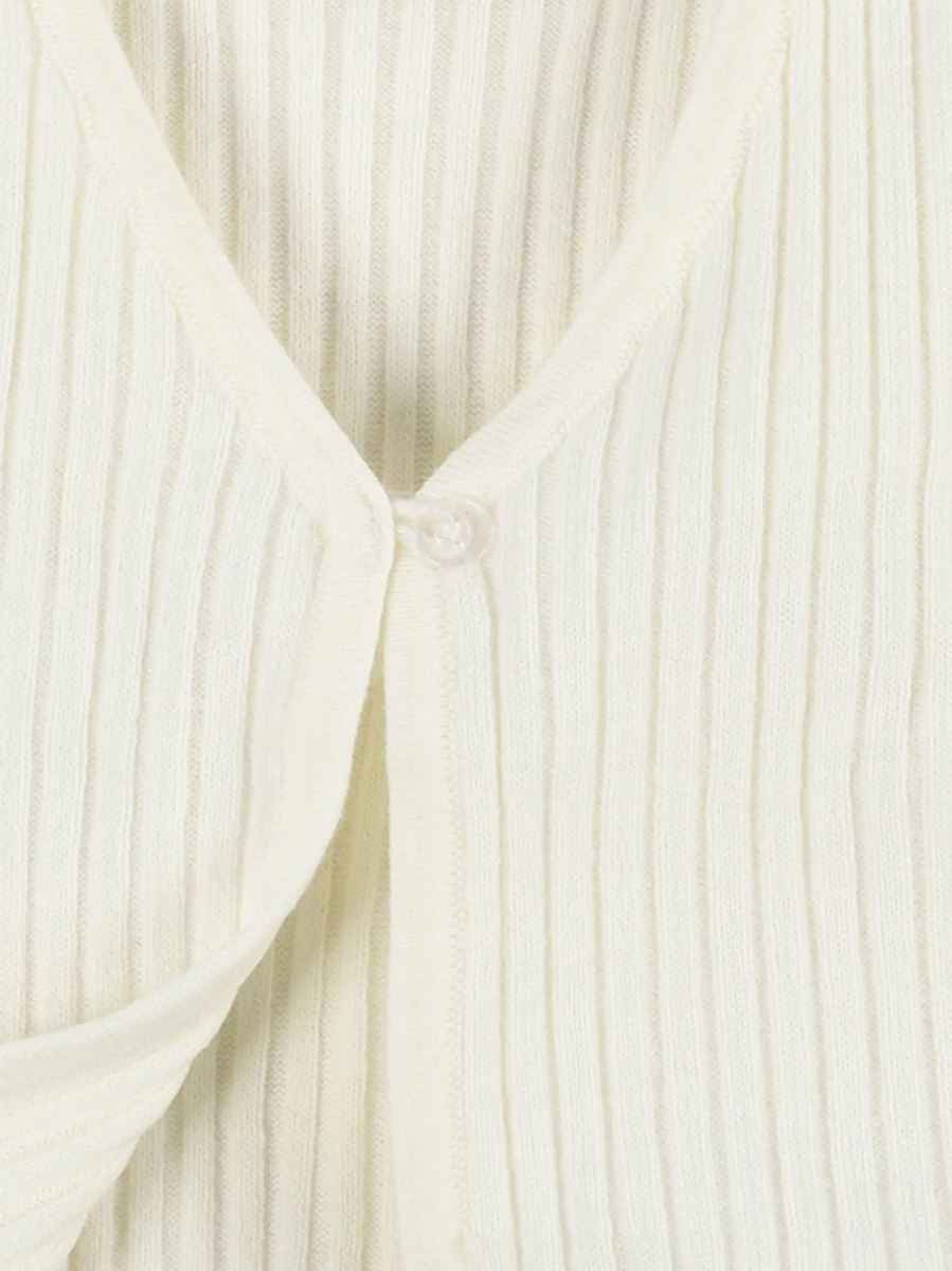 Bild 3 von Mädchen Cardigan in kurzer Form
                 
                                                        Weiß