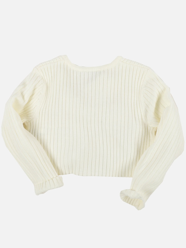 Bild 2 von Mädchen Cardigan in kurzer Form
                 
                                                        Weiß