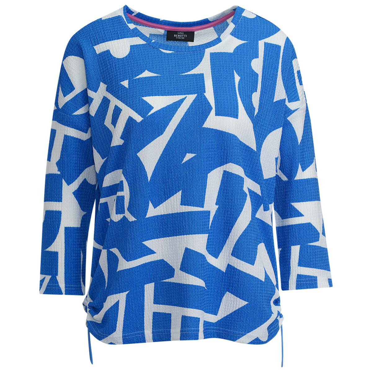 Bild 1 von Damen Shirt mit Raffung HELLBLAU