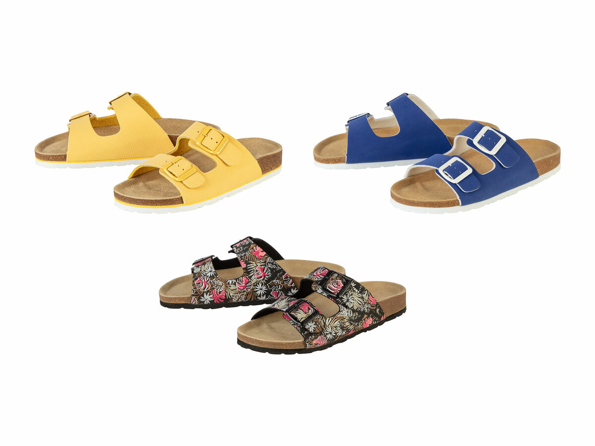 Bild 1 von esmara® Damen Pantolette Tieffußbett mit verstellbaren Schnallen