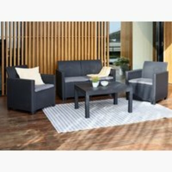 Bild 1 von Lounge-Set MOLDE 4 Personen grau