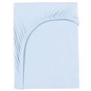 Bild 1 von Jersey-Spannbettuch, 150x200cm
                 
                                                        Blau