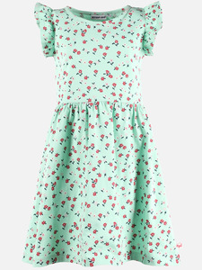Mädchen Kleid mit Alloverprint
                 
                                                        Grün