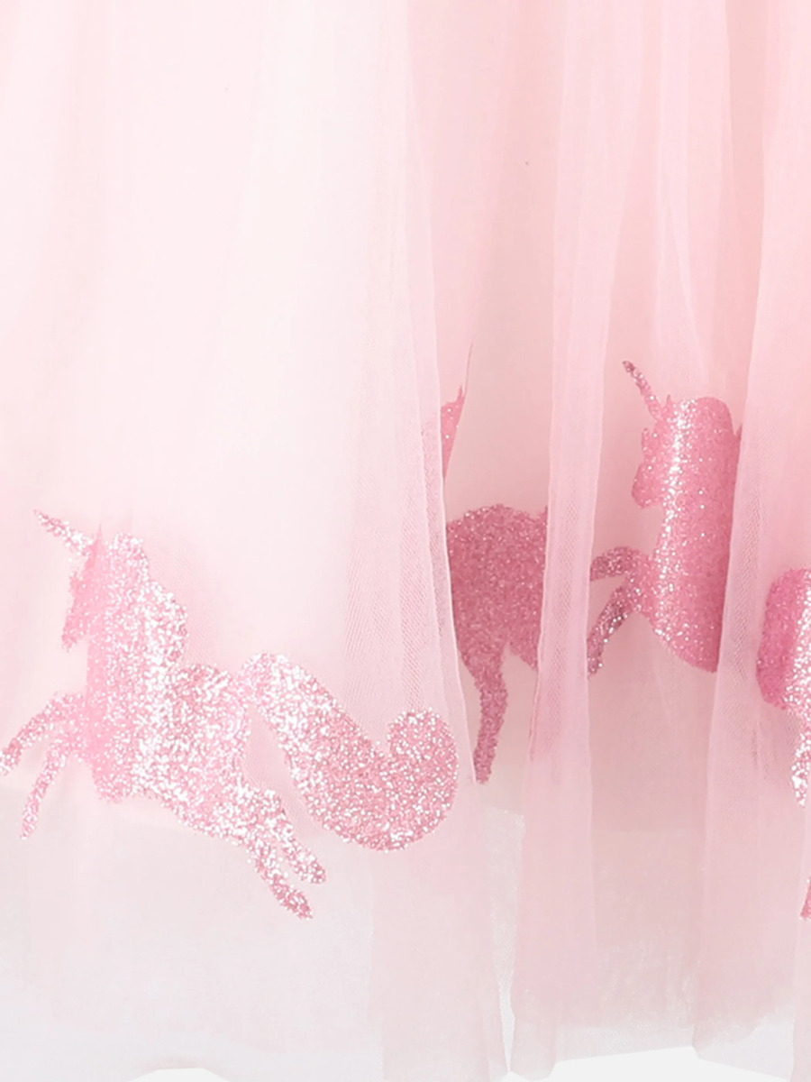 Bild 3 von Mädchen Tüllkleid mit Einhornmotiv
                 
                                                        Weiß