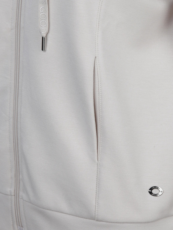 Bild 3 von Damen Sweatcardigan mit Kapuze
                 
                                                        Weiß