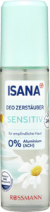 ISANA Deo Zerstäuber sensitiv 1.85 EUR/100 ml