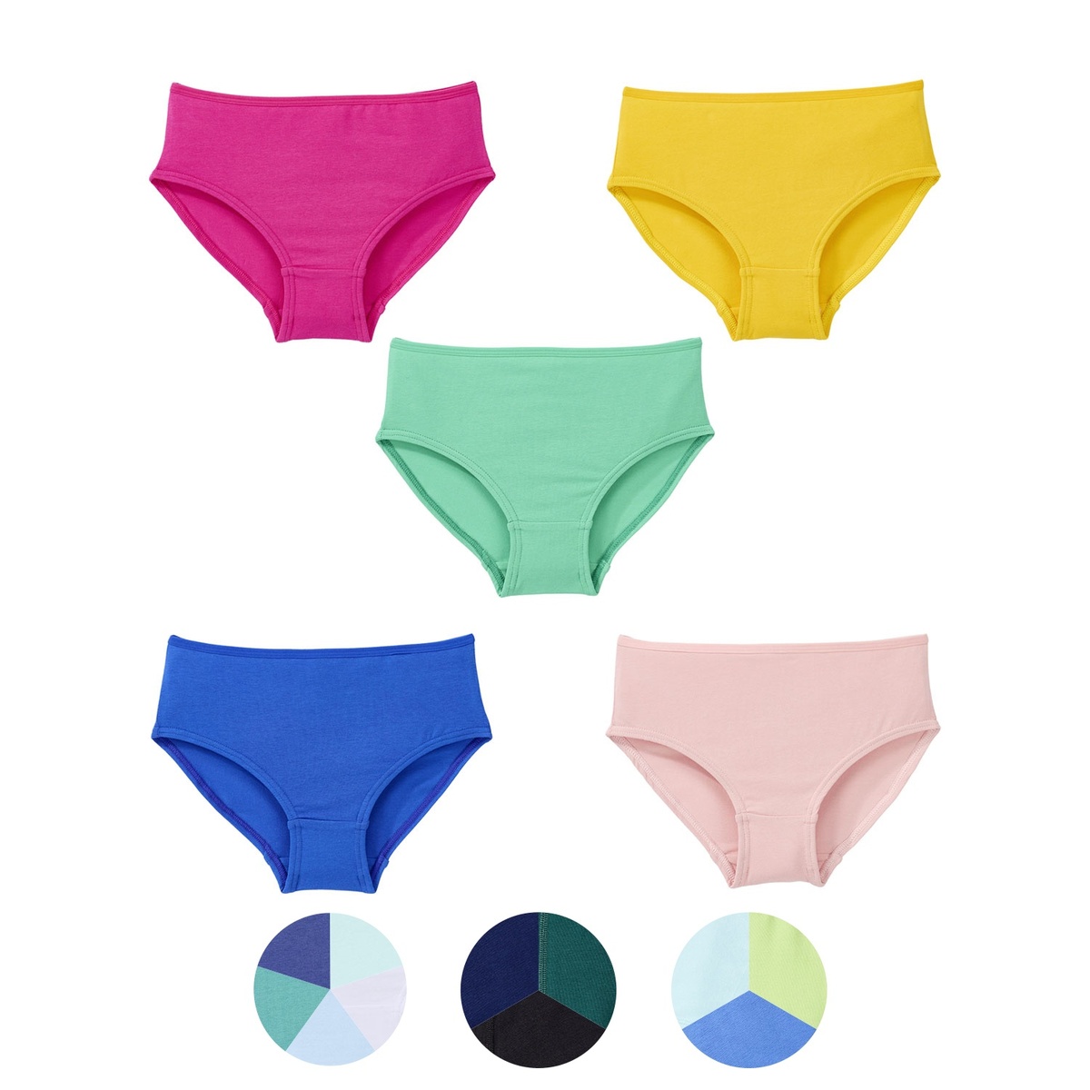 Bild 1 von LILY & DAN Kinder Unterhosen, 3er-/5er-Set