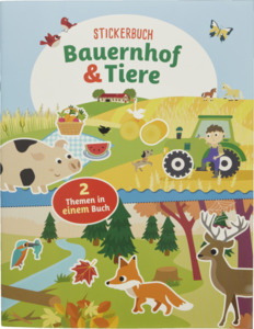 IDEENWELT Stickerbuch Bauernhof & Tiere