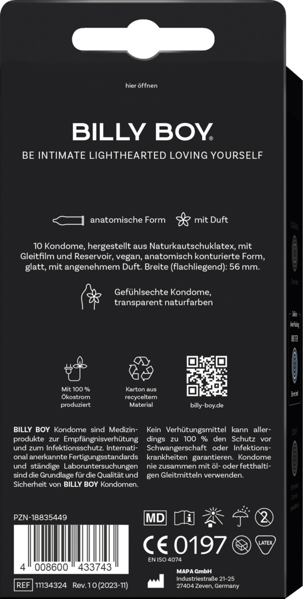 Bild 4 von BILLY BOY Kondome Viel Gefühl