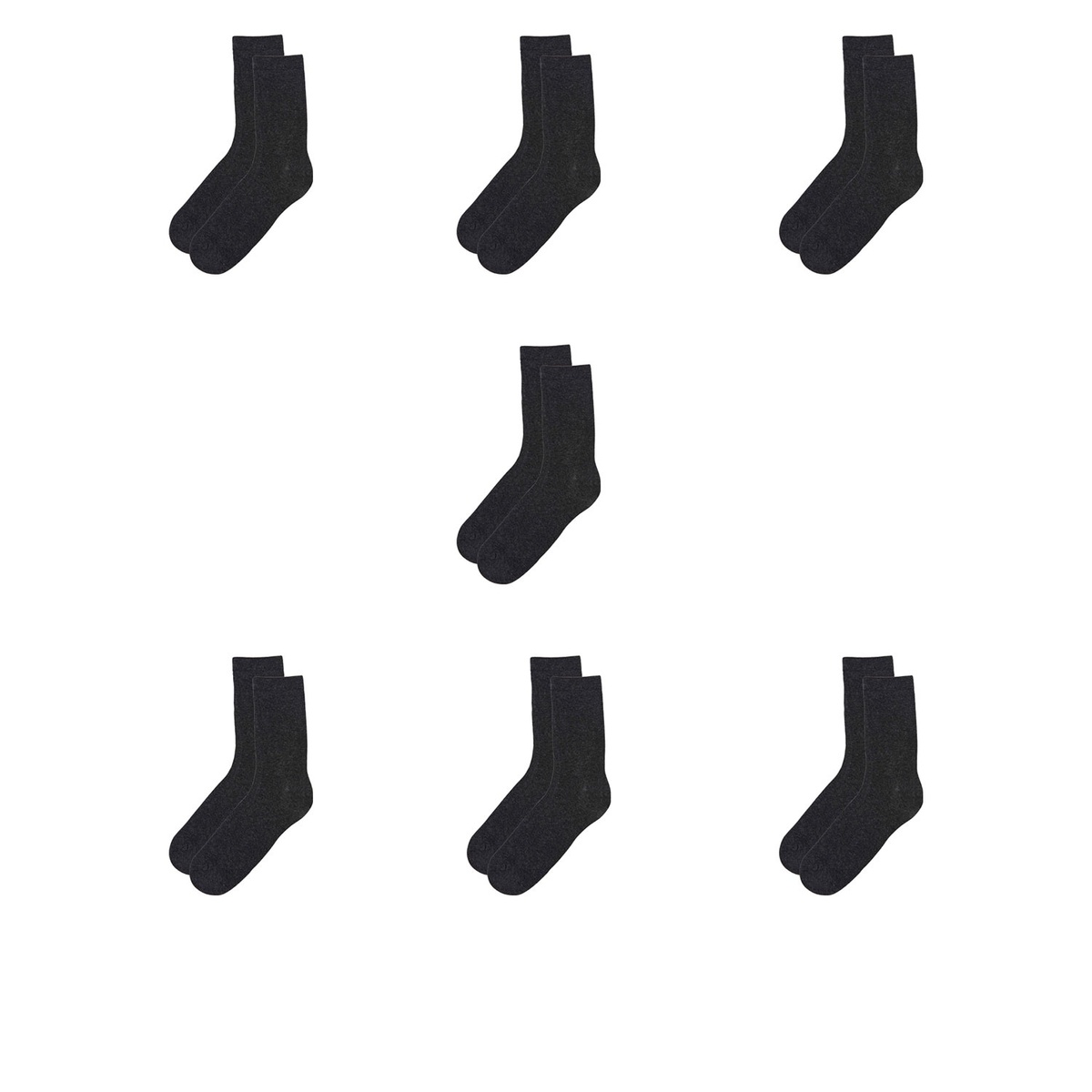 Bild 2 von UP2FASHION Damen und Herren Socken, 7 Paar