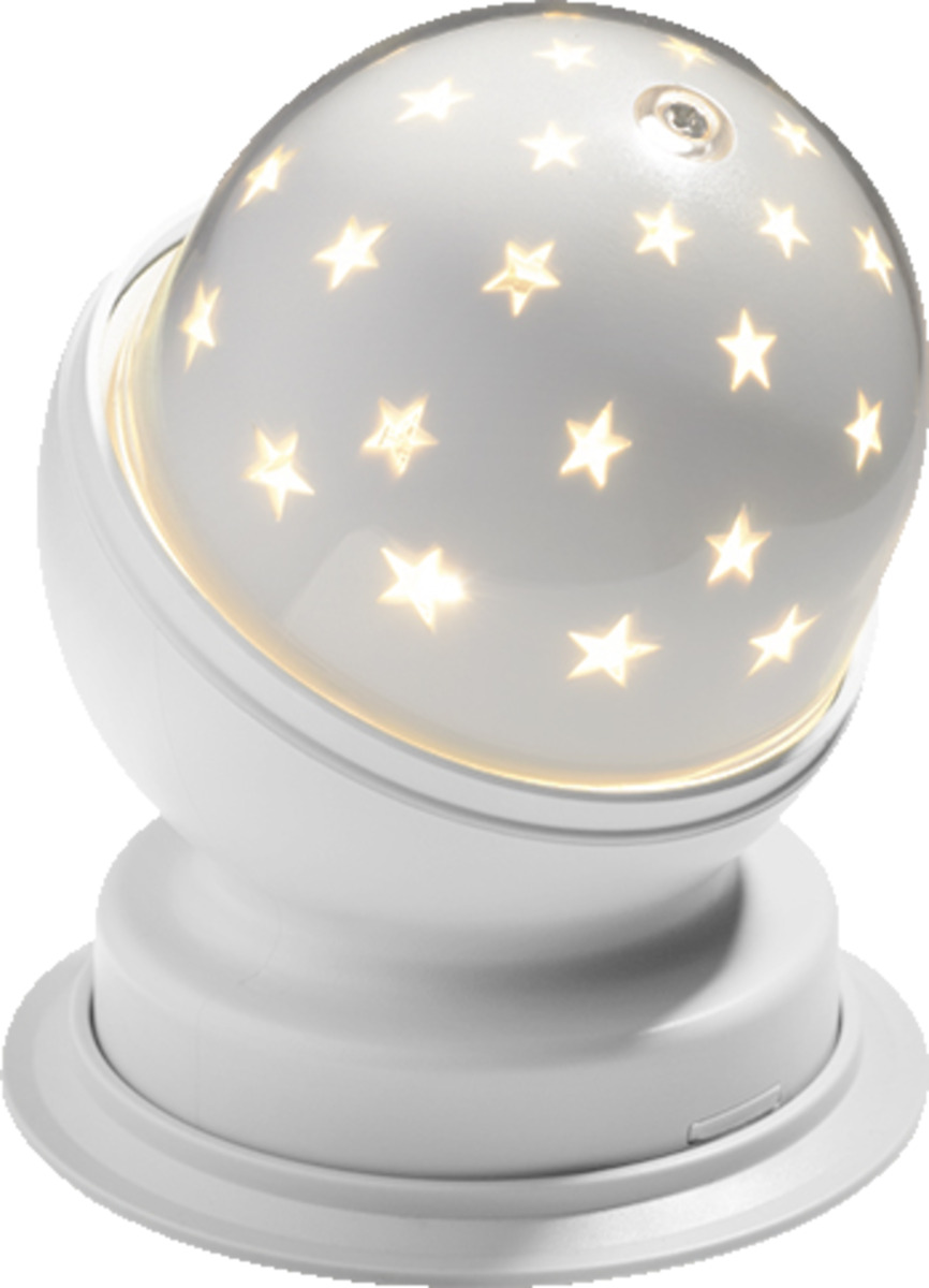 Bild 1 von IDEENWELT Sternenhimmelleuchte weiß
