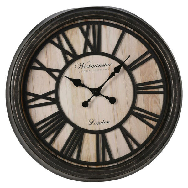 Bild 1 von Wanduhr schwarz H/D: ca. 6,5x54 cm