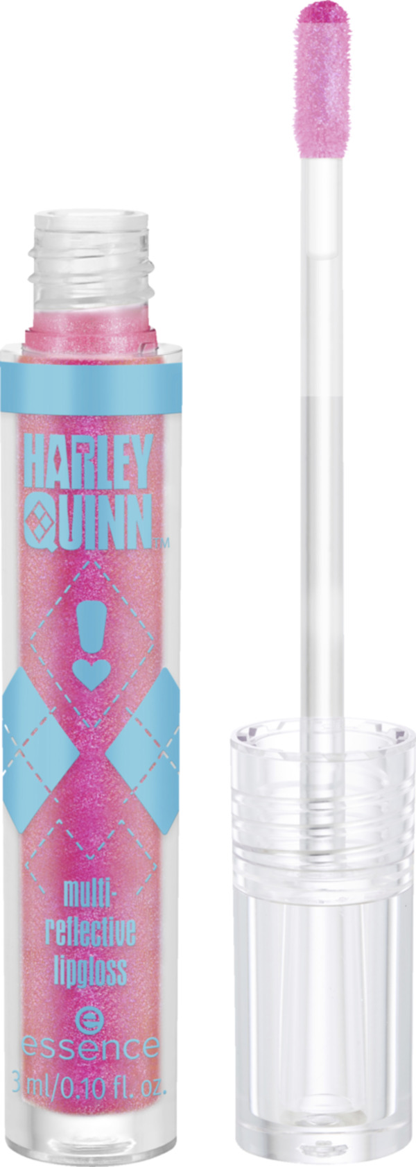 Bild 2 von essence Harley Quinn multi-reflective lipgloss 01 Harley Glow