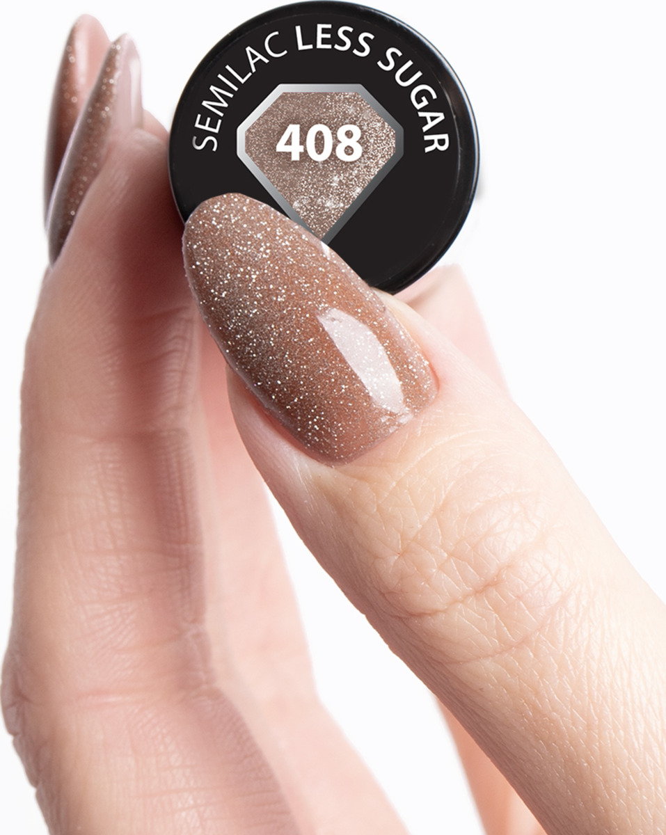 Bild 2 von Semilac UV-Nagellack 408 Less Sugar