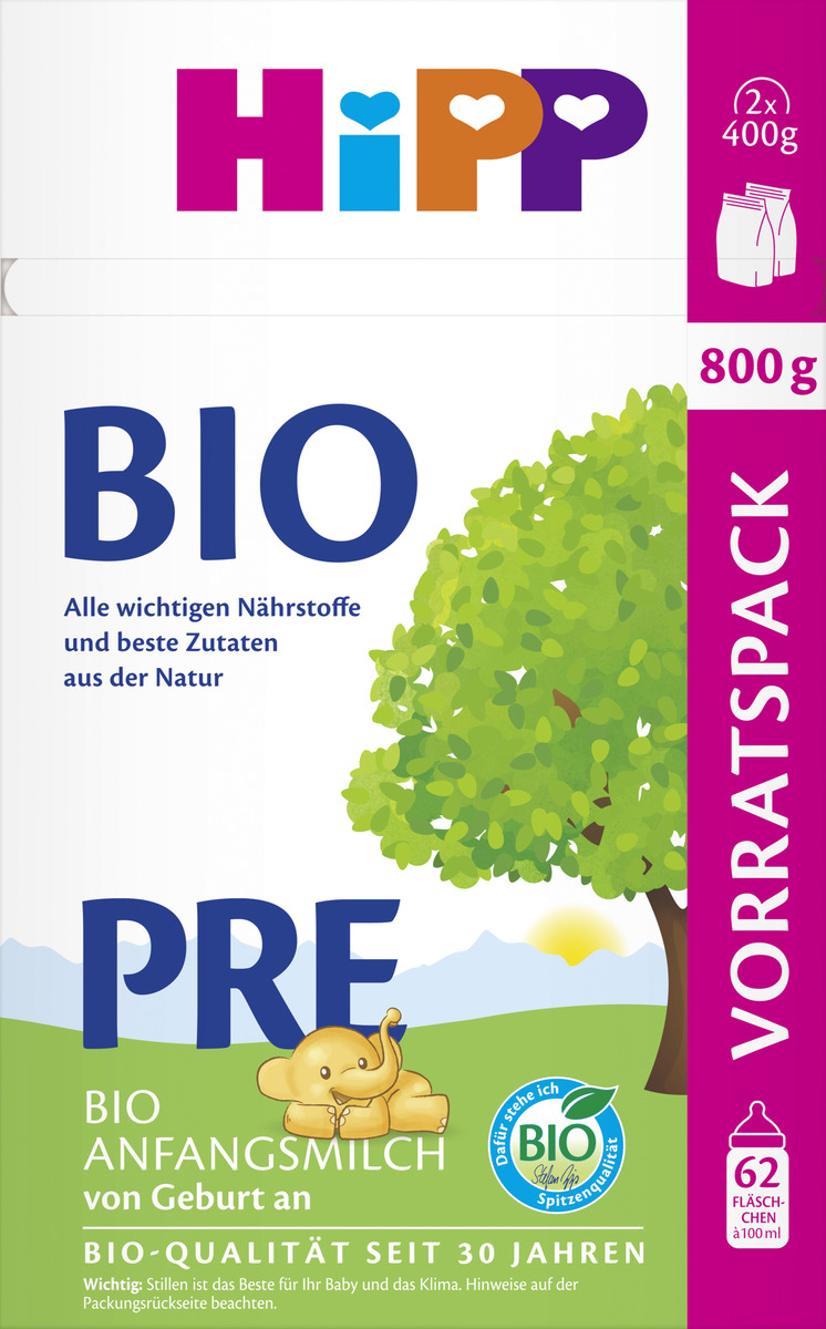 Bild 1 von HiPP HiPP Bio Pre Anfangsmilch, 800g