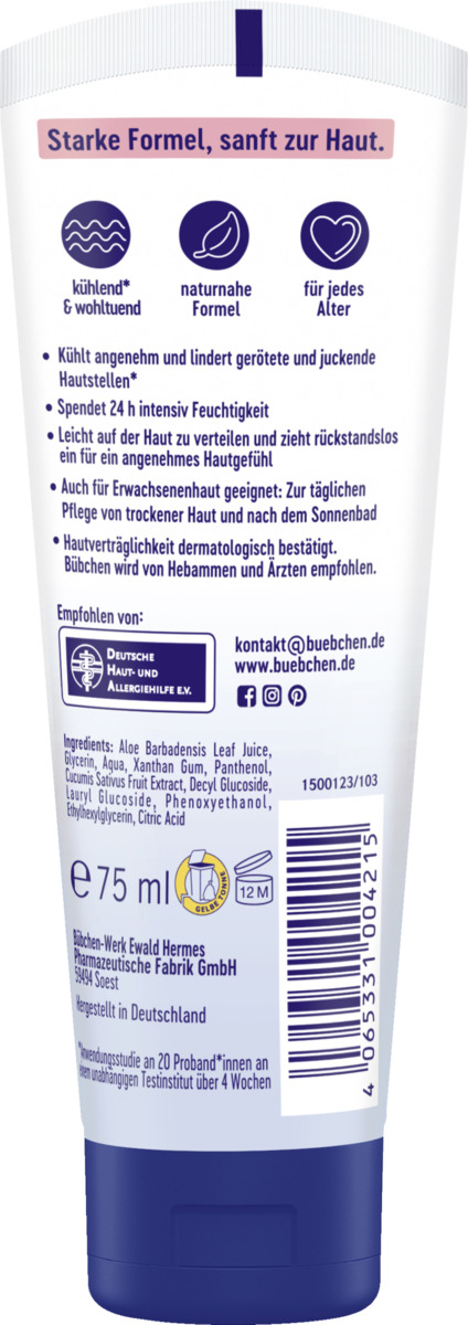 Bild 2 von Bübchen Sos Aloe Vera Gel