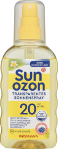 sunozon Classic Transparents Sonnenspray LSF 20