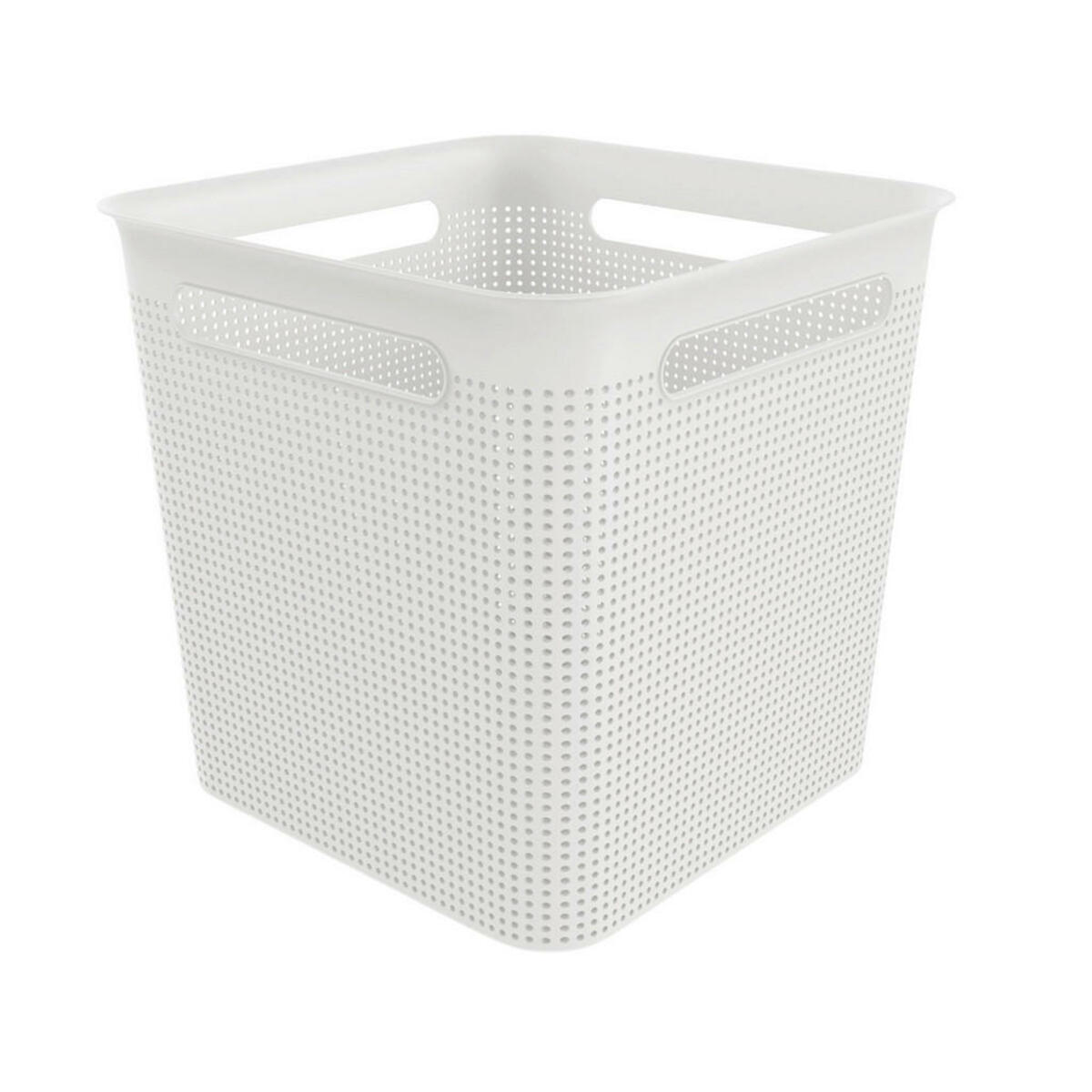 Bild 1 von Rotho Aufbewahrungsbox weiß B/H/L: ca. 29x28x29 cm