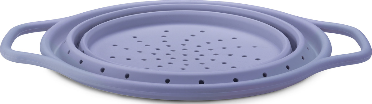Bild 3 von IDEENWELT Faltbares Silikonsieb blau