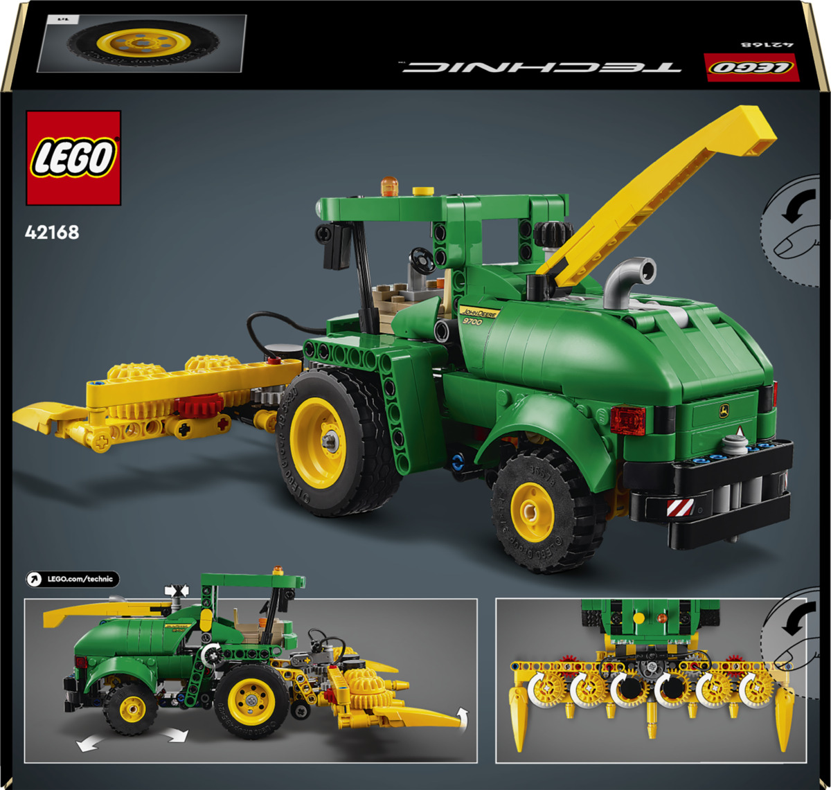 LEGO TECHNIC 42168 John Deere 9700 Forage Harvester von ROSSMANN ansehen!