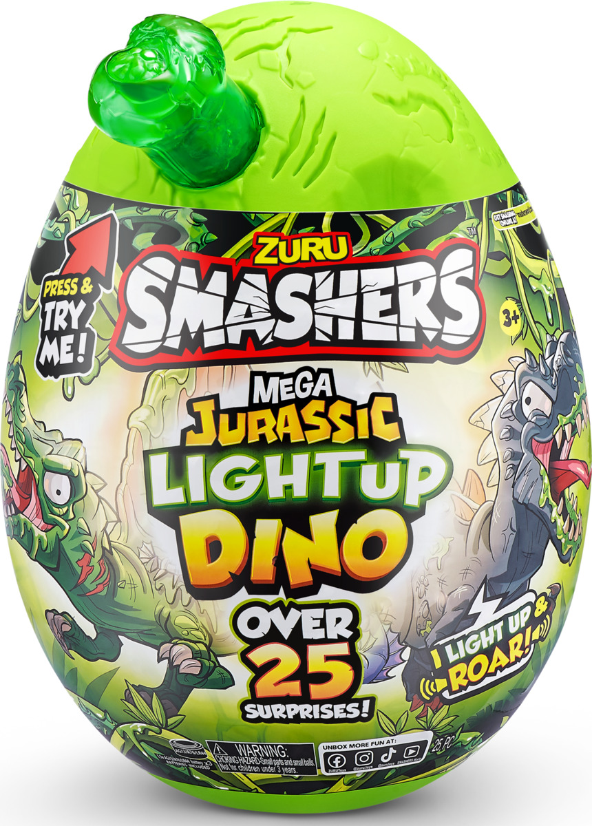 Bild 1 von Zuru Smashers - Jurassic Light Up Dino Ei