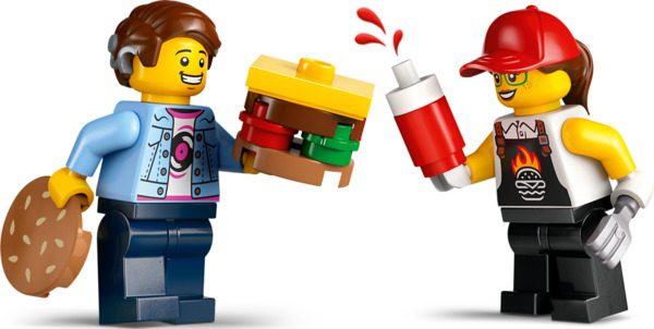 Bild 3 von LEGO CITY 60404 Burger-Truck