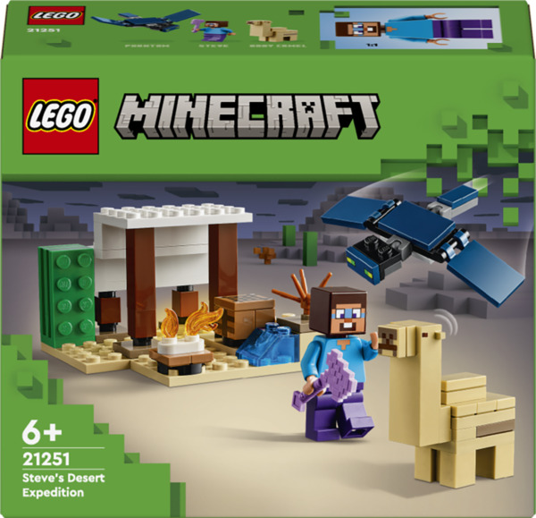 Bild 1 von LEGO Minecraft 21251 Steves Wüstenexpedition