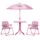 Bild 1 von HOMCOM Kindersitzgruppe rosa Metall B/H/L: ca. 49,5x50x49,5 cm