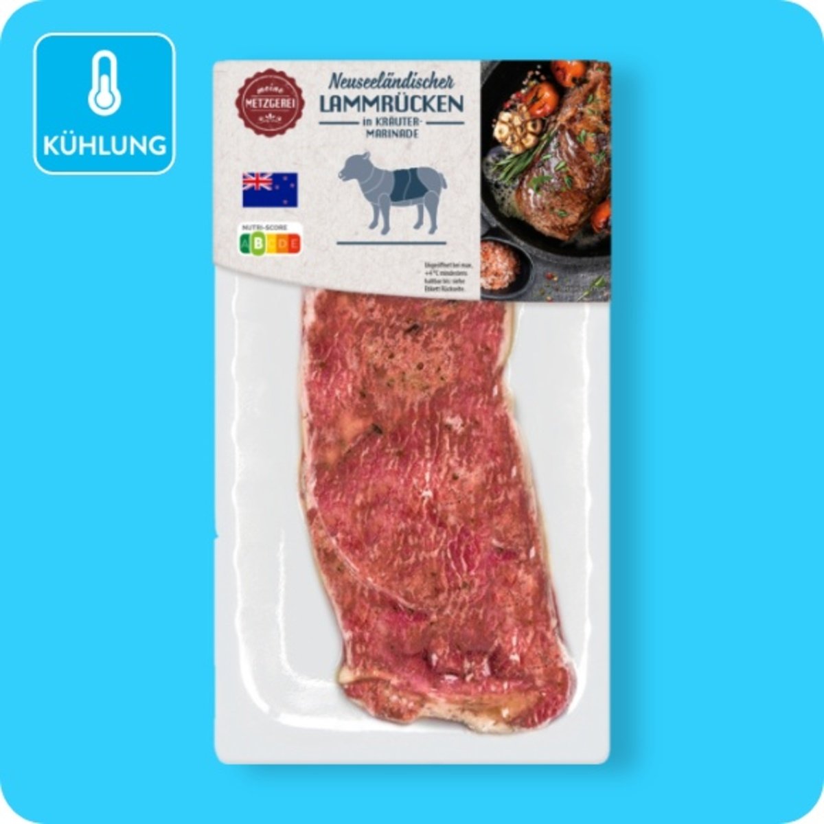 MEINE METZGEREI Lammrücken, mariniert, In Kräutermarinade von ALDI SÜD ...