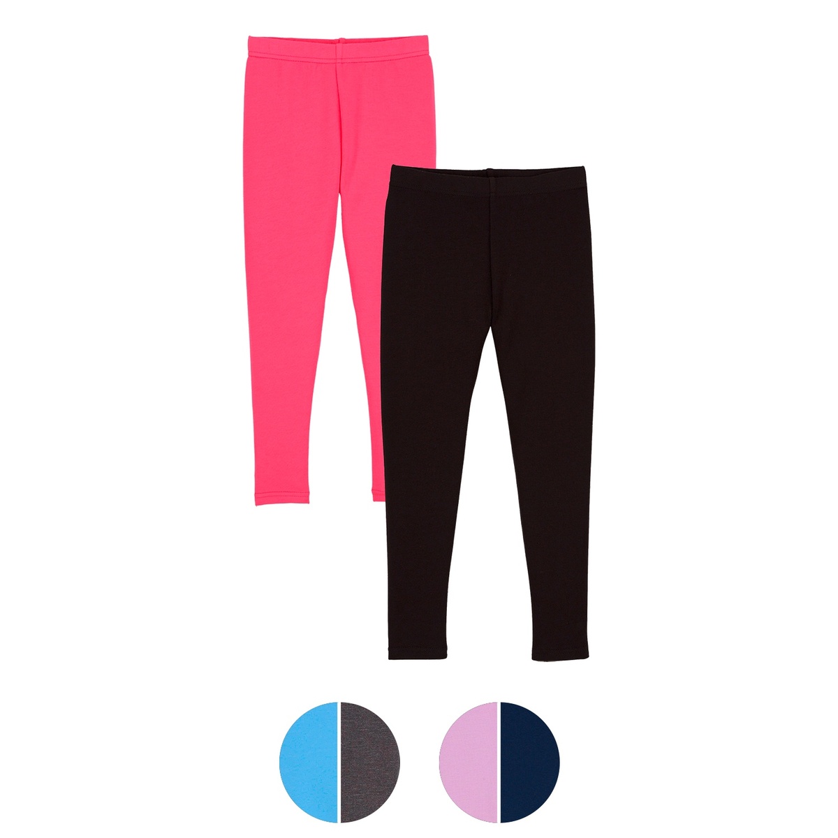 Bild 1 von LILY & DAN Kinder Leggings, 2er-Set