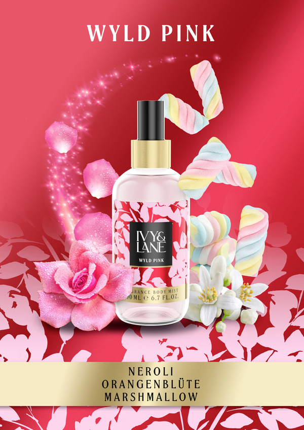 Bild 2 von Ivy & Lane Wyld Pink, Bodymist 200 ml