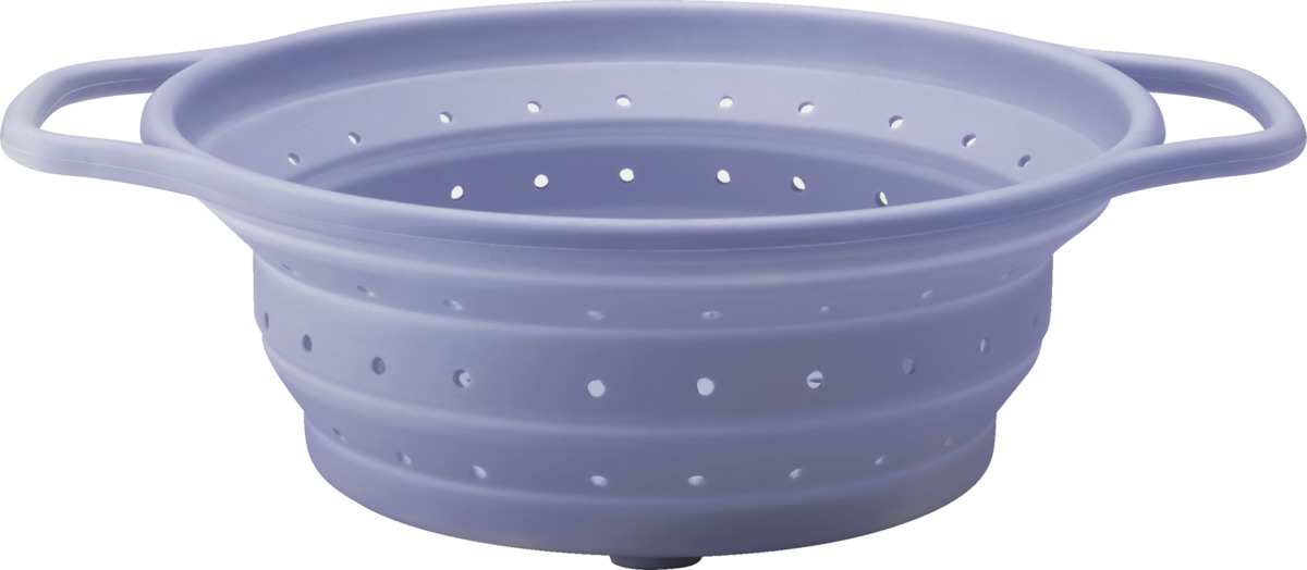 Bild 1 von IDEENWELT Faltbares Silikonsieb blau