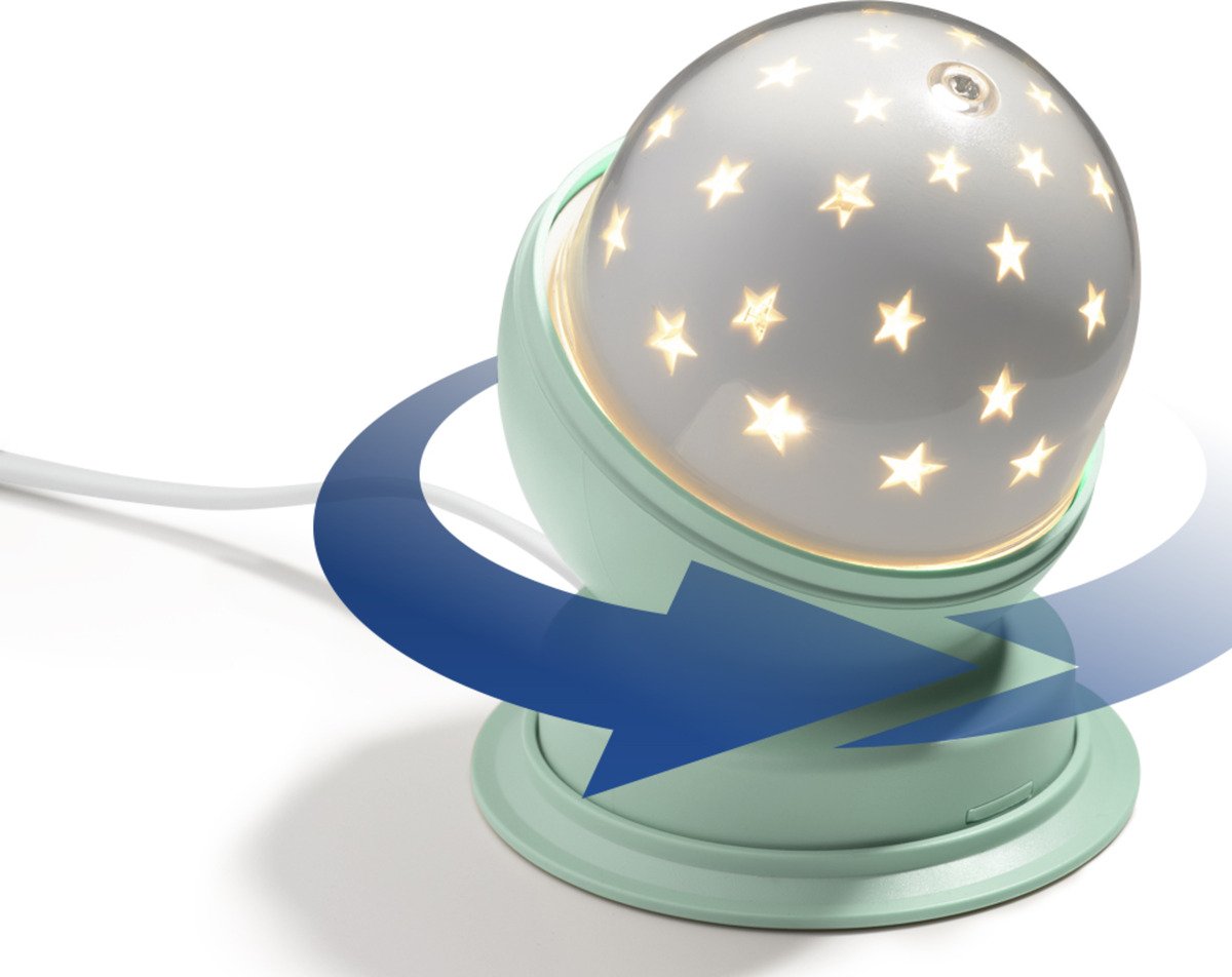 Bild 2 von IDEENWELT Sternenhimmelleuchte mint