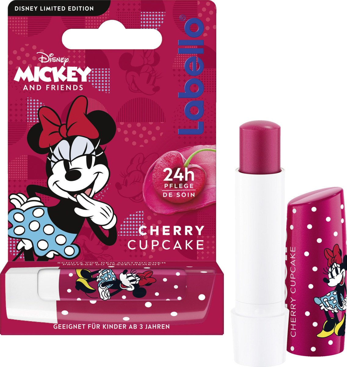 Bild 4 von Labello Lippenpflegestift Cherry Cupcake Disney Edition