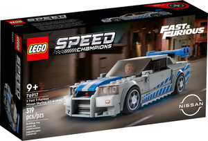 LEGO SPEED Champions 76917 2 Fast 2 Furious – Nissan Skyline GT-R (R34)