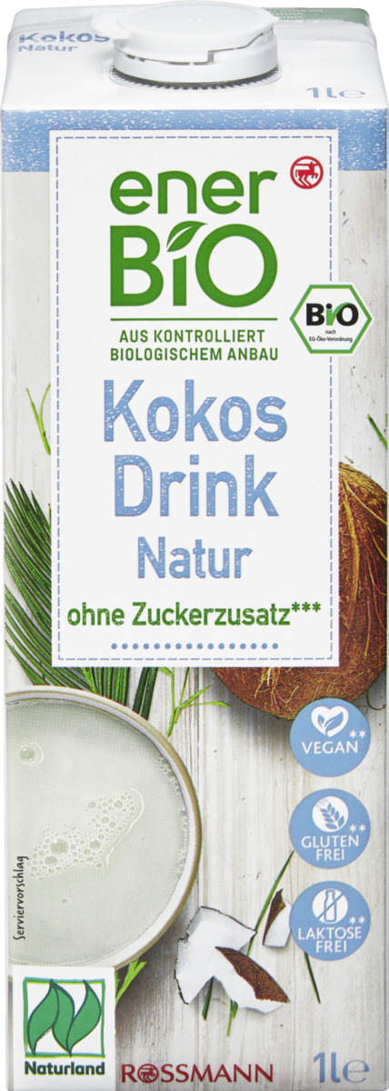 Bild 1 von enerBiO Kokosdrink Natur Naturland