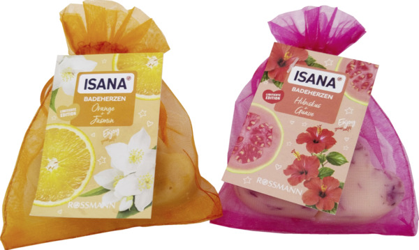 Bild 2 von ISANA Badeherzen Hibiskus & Orange