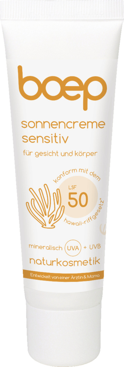 Bild 1 von boep Sonnencreme Sensitiv LSF 50