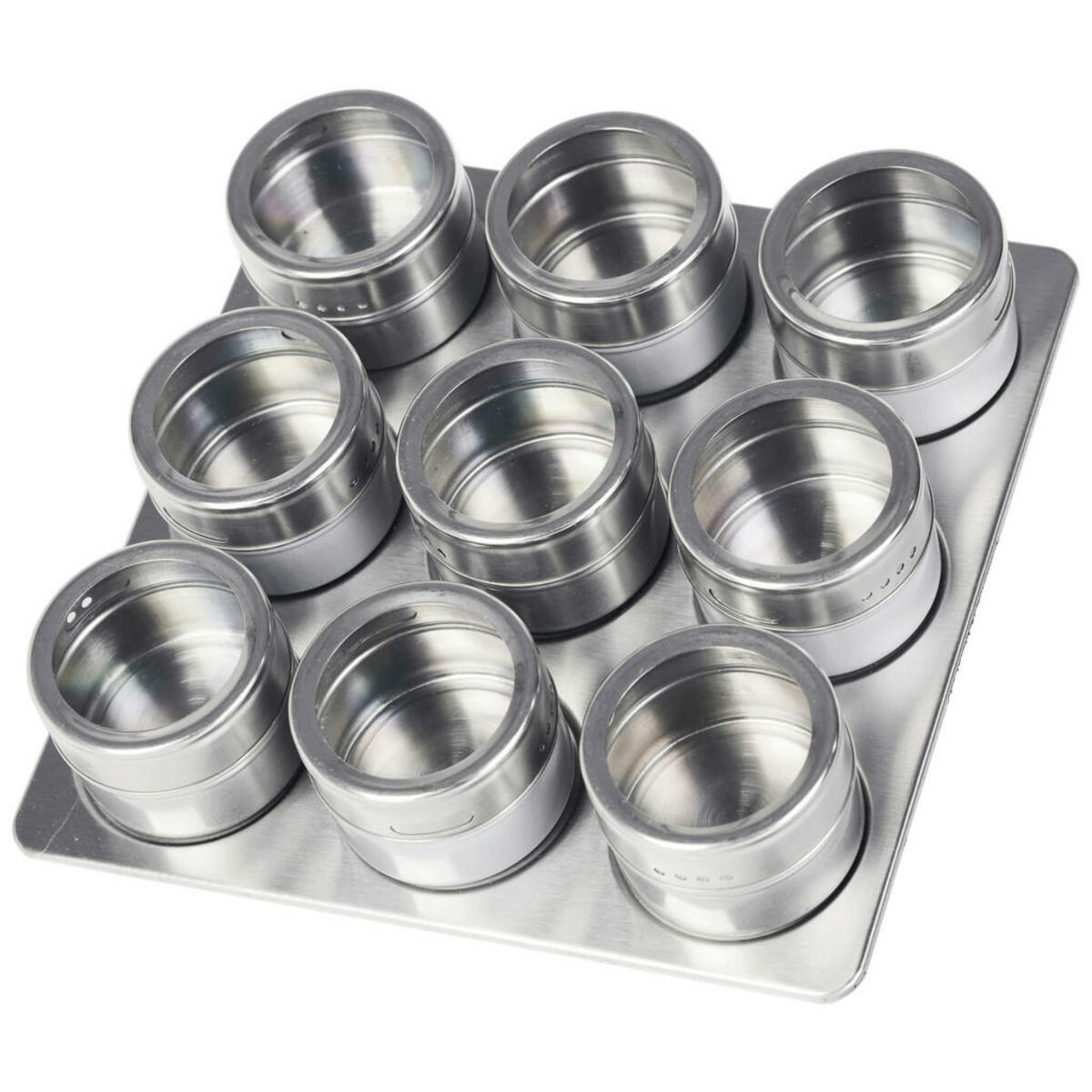 Bild 1 von SCHÄFER Gewürzdosenset silber Edelstahl
