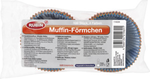 RUBIN Muffin-Förmchen 100 Stück