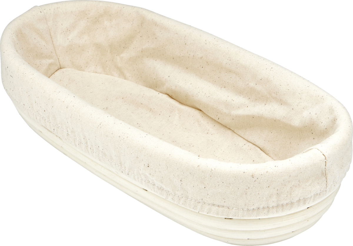 Bild 2 von IDEENWELT Rattan-Brotkorb oval