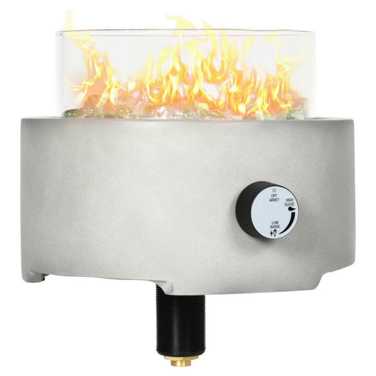 Bild 1 von Outsunny Propan-Feuerstelle mit Glasperlen